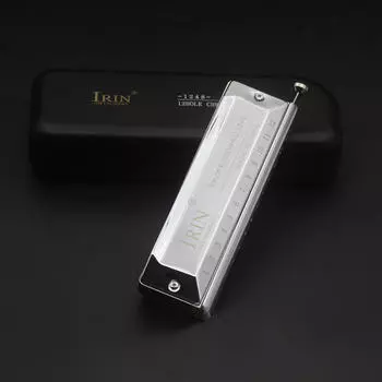 Губная гармоника хроматическая, мощная, 12 отверстий, 48 тонов