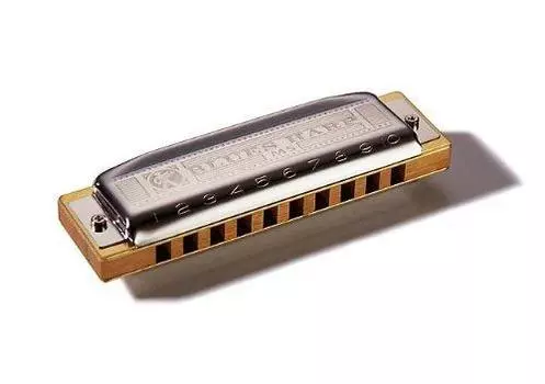 Губная гармошка HOHNER Blues с 10 отверстиями Harp/F