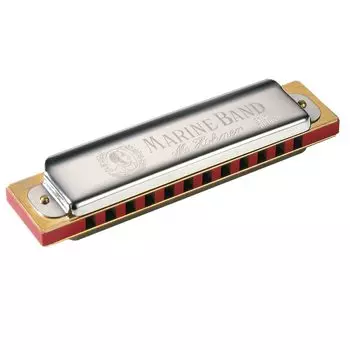 Губная гармошка HOHNER Marine Band Soloist C с 12 отверстиями 364/24