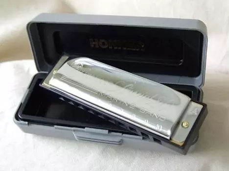 Губная гармошка HOHNER Special 20 A Blues Harp 560/20 key (Хонер) серебряный