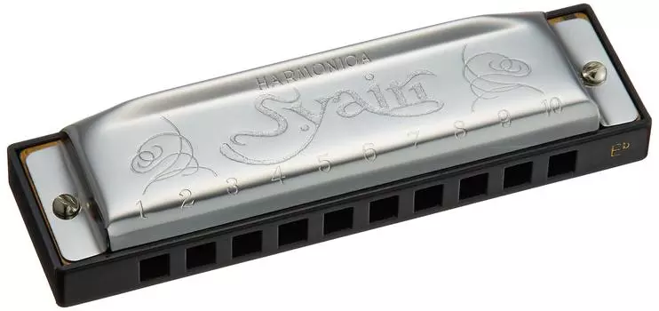 Губная гармошка S.Yairi (С Яири) Ключ E SYH-20 серебряный