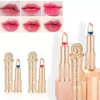 Губная помада, меняющая цвет, натуральная, очаровательная и долговечная. Увлажняйте губы на долгое время синий