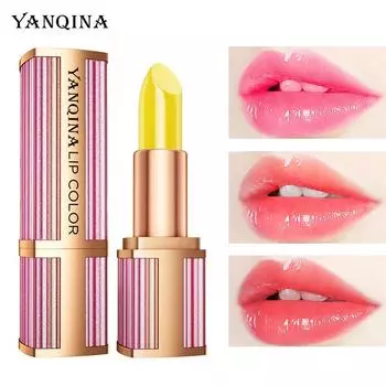 Губная помада, меняющая цвет, увлажняющая и нежирная помада 3.2g