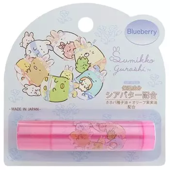 Губная помада Santan Sumikko Gurashi с ароматом черники (Крем для губ)
