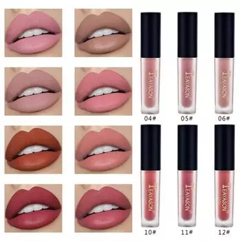 Губная помада, сексуальный блеск для губ, косметика, водостойкая, долговечная розовая нюдовая помада, матовая помада для макияжа, телесного цвета, земляной цвет, матовая