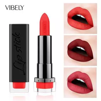 Губная помада VIBELY с антипригарным покрытием Matte 29 Nude Earth Eating Lipstick Губная помада