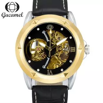 GUCAMEL Механические часы Мужские часы Мужские часы Механические часы Полые часы