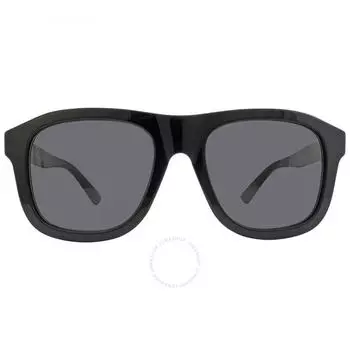 Gucci Серые квадратные мужские солнцезащитные очки GG1316S 001 54