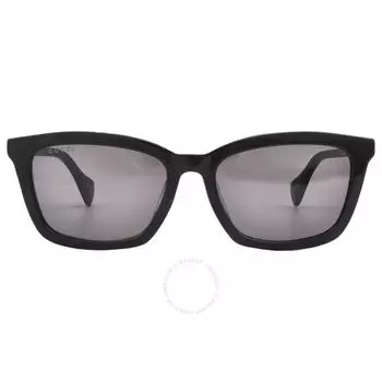Gucci Серые прямоугольные женские солнцезащитные очки GG1596SK 001 55