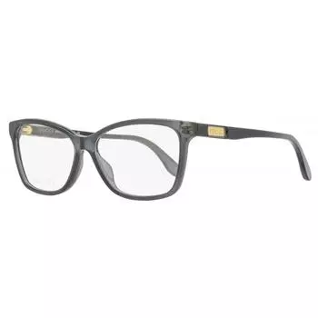 Gucci Women S Rectangular eyeglaSSeS Gg0792o 004 tranSparent Gray 55mm 004