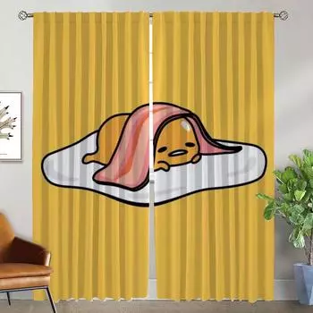 Gudetamas Shades Curtains Детская комната Blackout Шторы для камеры Перегородка Окно Шторы Тюль для спальни Гостиная Кухня Дом W50xH70cmx2pcs-CL