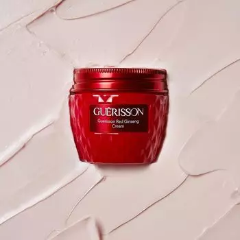 GUERISSON Red Ginseng Cream 2.03 fl.oz. (60g), Anti-Aging, Moisturizing, Korean Cosmetics, Kbeauty, sample