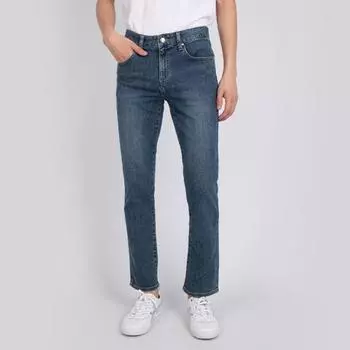 GueSS GueSS Мужские джинсы Low Oz Crop Прямые Средне-синие Mn2d6094 medium blue/28