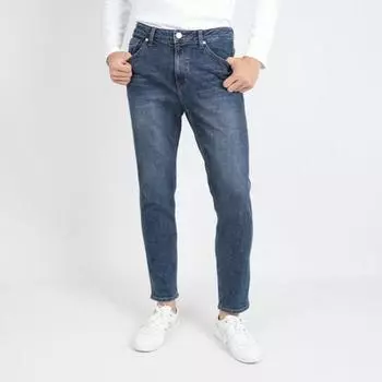 GueSS GueSS Мужские джинсы S Обычные зауженные темно-синие Mn3d1169 dark blue/28