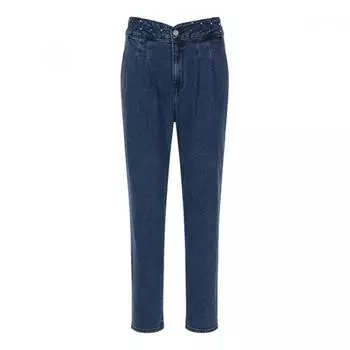 GueSS GueSS Женские джинсы S Premium Diamond Mom Fit Medium Blue Yn7d6119 medium blue/24