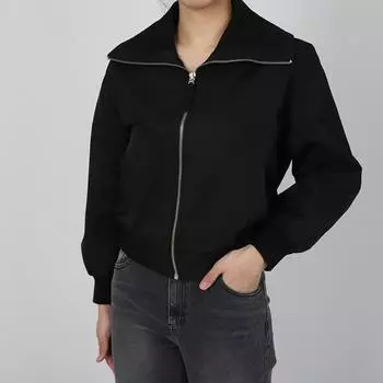 GueSS GueSS Женский джемпер S с воротником-крылышком, черный Ym3w2852 B XS/blacks