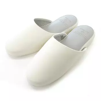 Guest It Front Moisture Easy to For Guests and Visitors [Okumura] Slippers, Closure, M, Ivory, NGAM8900IV, Antibacterial, Deodorizing, Absorbent,