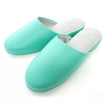Guest It Front Moisture Easy to For Guests and Visitors [Okumura] Slippers, Closure, M, Blue, NGAM8900BL, Antibacterial, Deodorizing, Absorbent,