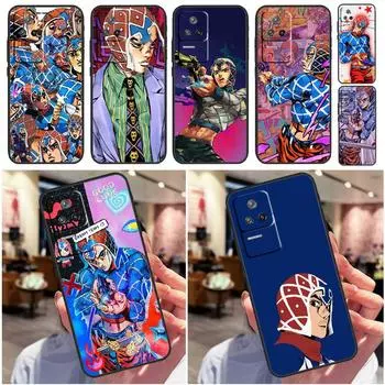 Guido Mista Golden Wind JOJO для POCO X4 GT F4 M4 X3 Pro F3 M5 чехол для Xiaomi 12T Pro 11T 13 12S 12X 11 12 Lite чехол POCO X4 GT