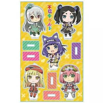 Guild of Immorality Acrylic Character Stand Maydena Toxicco Hanabata [Hitam & & & & Noma]