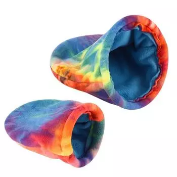 Guinea Pigs Soft Furry Cave Bed Cage Accessories Bedding Cage Essential X3UC