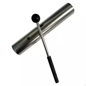 Guiro Shaker Wah-wah Tube Живое выступление Дети Взрослые Металлический Ручной ударный инструмент Песок