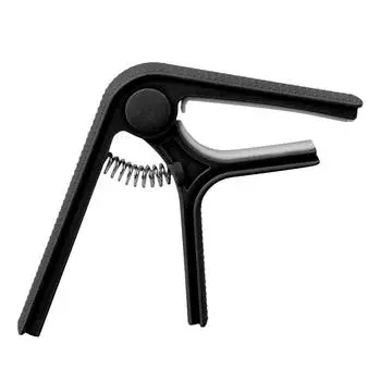 Guitar Capo Clip Clamp with Non Slip Point Universal Great Protection Ukulele Electric Guitar Capo чёрный
