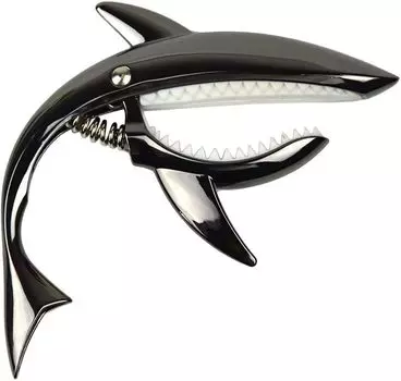 Guitar Capo Tast One Touch Capo Tast Shark Shape Guitar Capo Acoustic Capo Electric Guitar Capo Tast For Folk Guitar Ukulele Высококачественный цинковый сплав