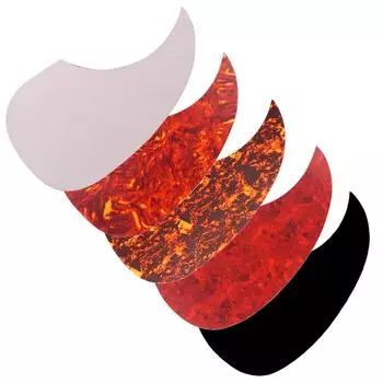 Guitar Guard Guitar Pickguard Musical Instruments Pickguards Parts Water Drop Shape 40 41 Inch Acoustic Guitar чёрный