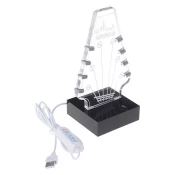 Guitar Pick Display Case Acrylic Guitar Display Easel Clear Guitar Pick Stand Pick Box with Base Guitar Pick Holder