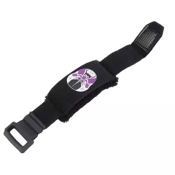 Guitar String Muter Electric Bass Noise Reducer Dampener Universal Fretboard Muting Wrap Facial фиолетовый