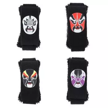 Guitar String Muter Electric Bass Noise Reducer Dampener Universal Fretboard Muting Wrap Facial Make White Face