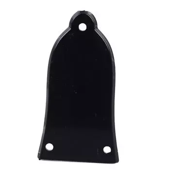 Guitar Truss Rod Cover Plastic 3 Hole Electric Guitar Truss Rod Cover Plate for Practice GR47 Black