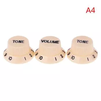 Guitars Strat Knob 1-Volume 2-Tone Control Knobs For Guitar as the picture