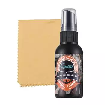 GUITTO Guitar Cleaning Care Kit 50 мл String Anti-rust Care Oil с чистящей салфеткой для гитары 50ml
