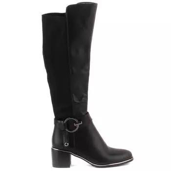 Guja - Черные женские сапоги на молнии