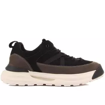 Guja — мужская повседневная обувь черного цвета на шнуровке