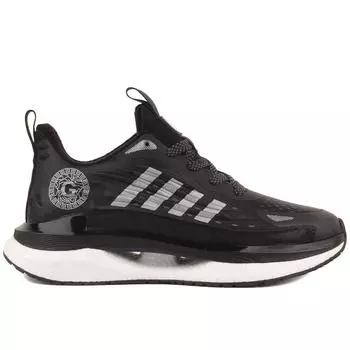 Guja — мужская повседневная обувь черного цвета на шнуровке