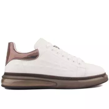 Guja - Мужские белые кроссовки на шнуровке