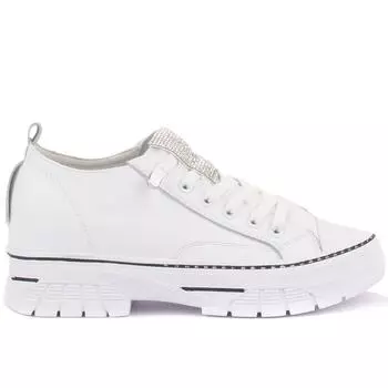 Guja - Женские белые кроссовки на шнуровке