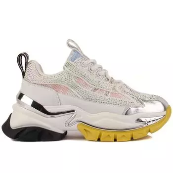 Guja - Женские белые кроссовки на шнуровке