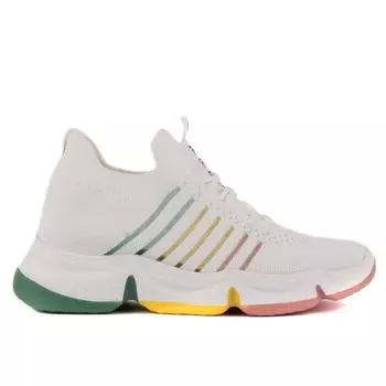 Guja - Женские белые кроссовки на шнуровке