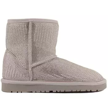 Guja — женские ботинки без шнурков серого цвета