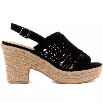 Guja - Женские черные сандалии с пряжками