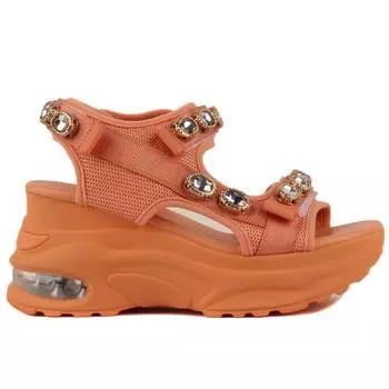 Guja - Женские сандалии оранжевого цвета