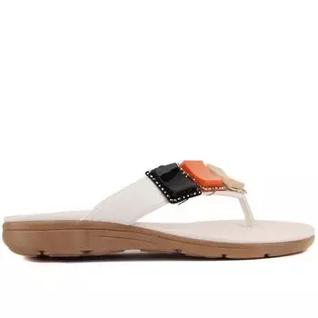 Guja - Женские тапочки белого цвета