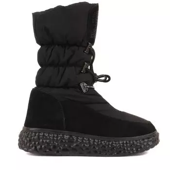 Guja — женские туфли черного цвета на шнуровке