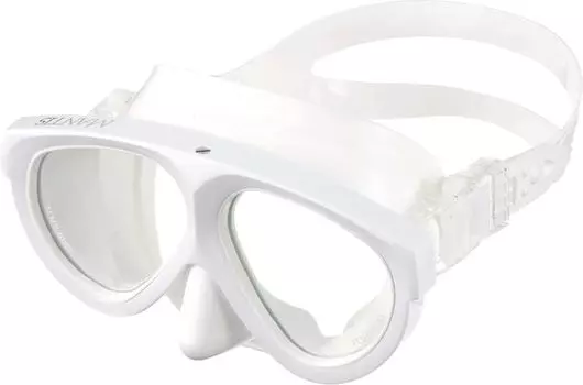 GULL Mantis 5 Силиконовая маска Белая силиконовая оправа Супер белая 177 куб. см 225 г Супер прозрачные линзы [GM-1037C] Цвет Содержимое Вес