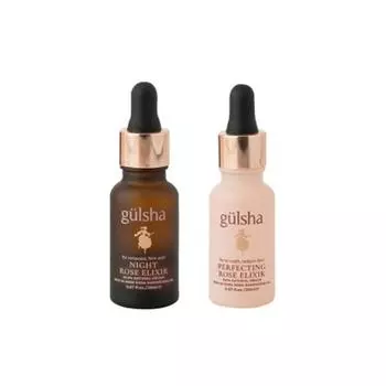 Gulsha Perfecting Elixir Rose Oil + Night Elixir Rose Oil, 2 вида, 20г