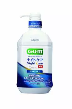 GUM Gum Dental Rinse Night Care Herb Herb Single 900 мл (Ночной тип) [Ночной тип]
